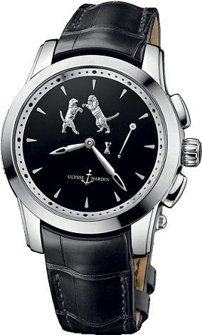 Replica Ulysse Nardin 6109-130 / E2-TIGER Complications Hourstriker TIGER watch